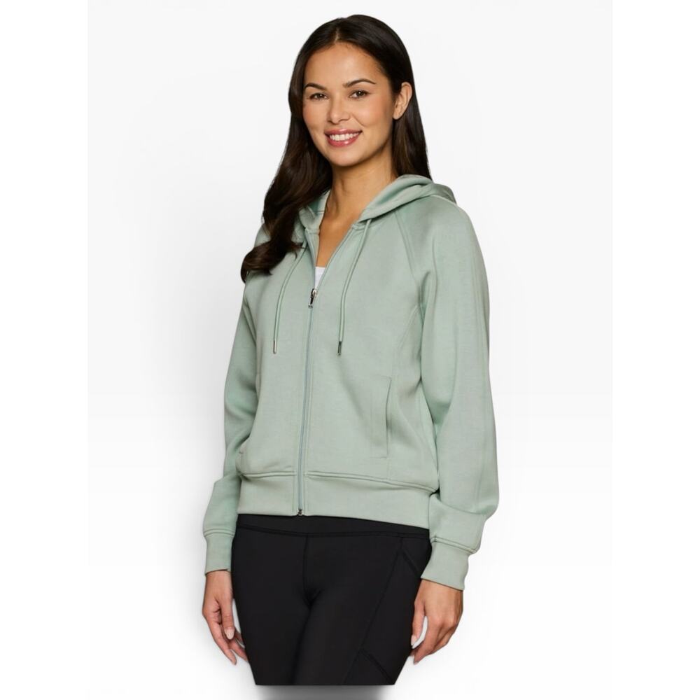 RBX LuxeSoft Zip Hoodie Women’s M Sage Green NWT - Picture 3 of 4